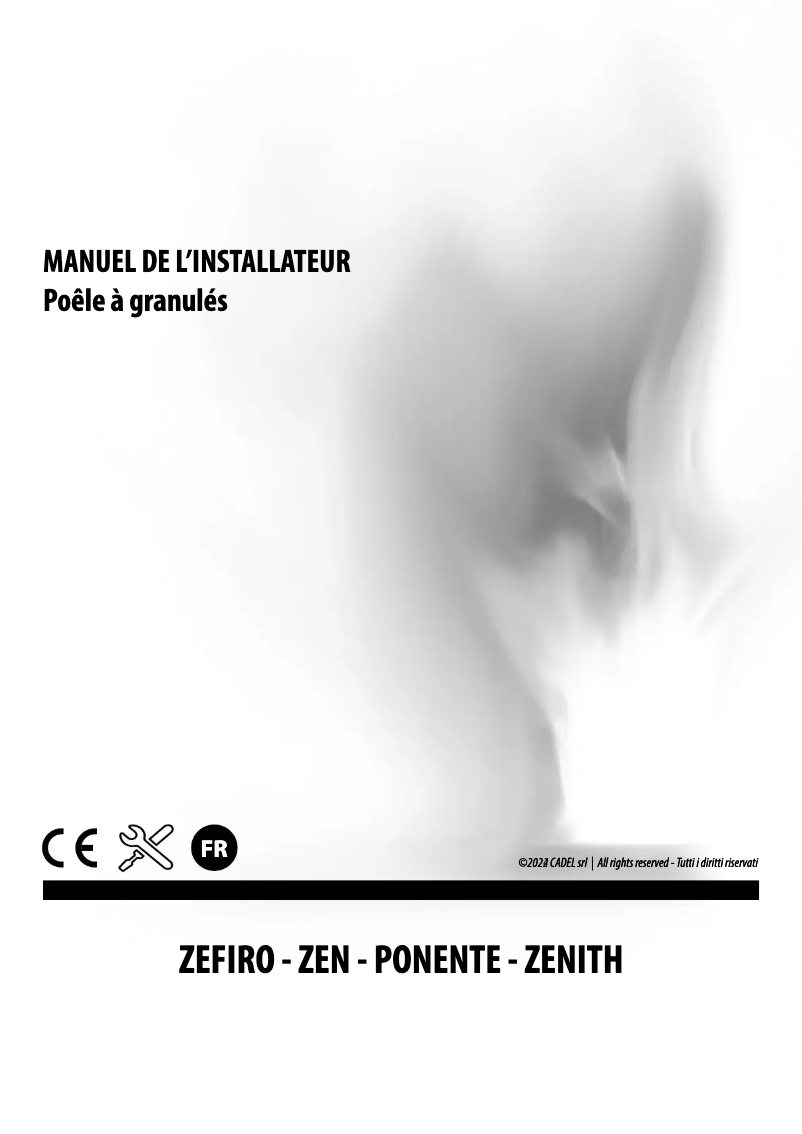 First page image of the manual for Zefiro 9