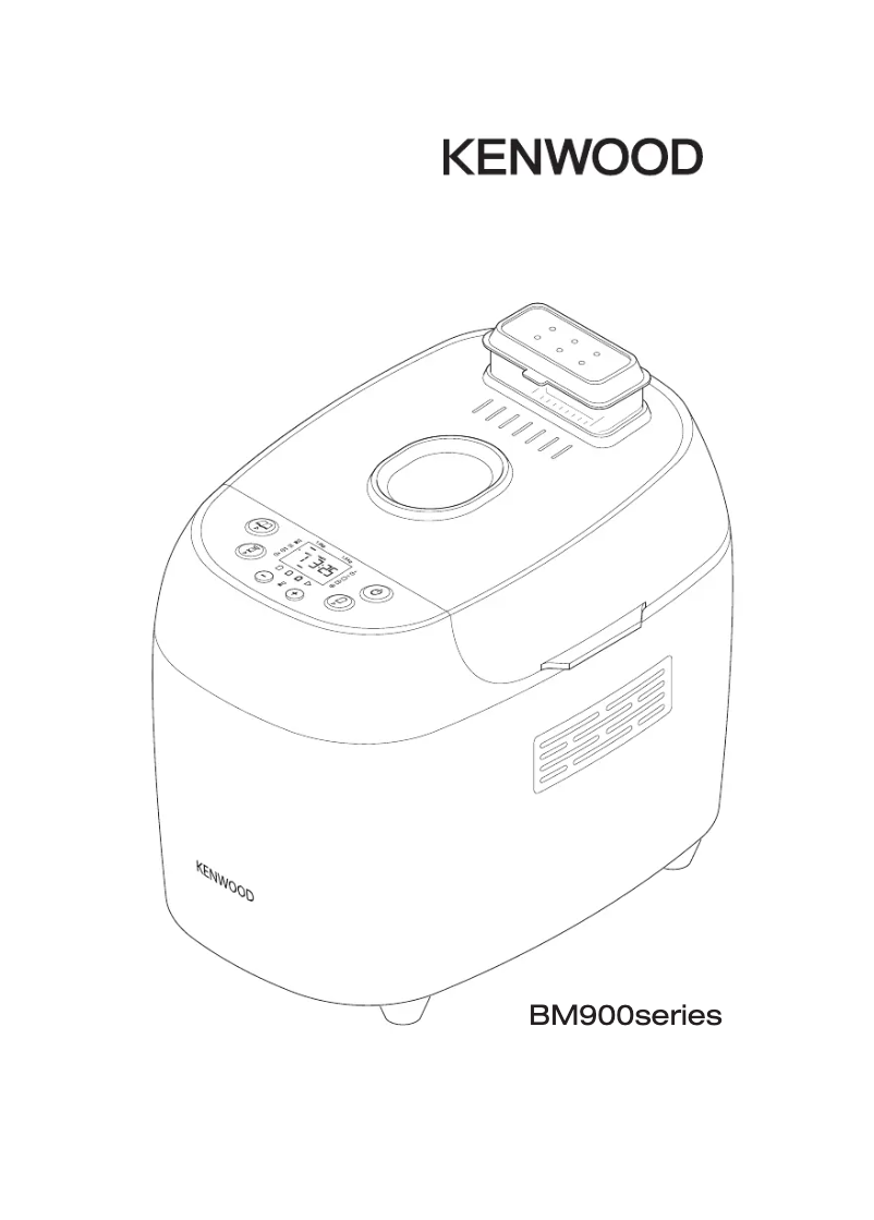 Page 1 of the manual User Manual Kenwood BM900