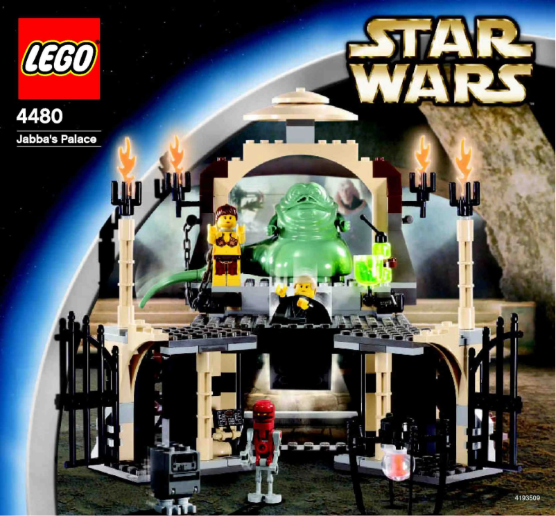 Page 1 of the manual User Manual Lego Jabba's Palace