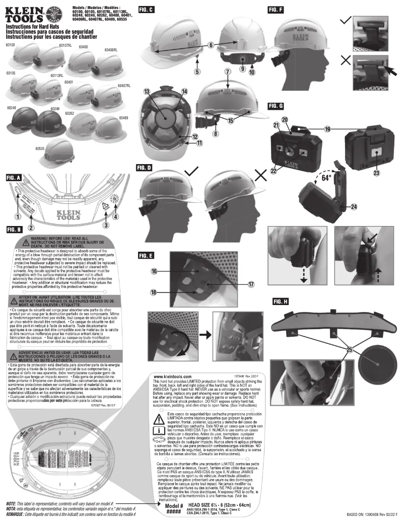 First page image of the manual for 60113