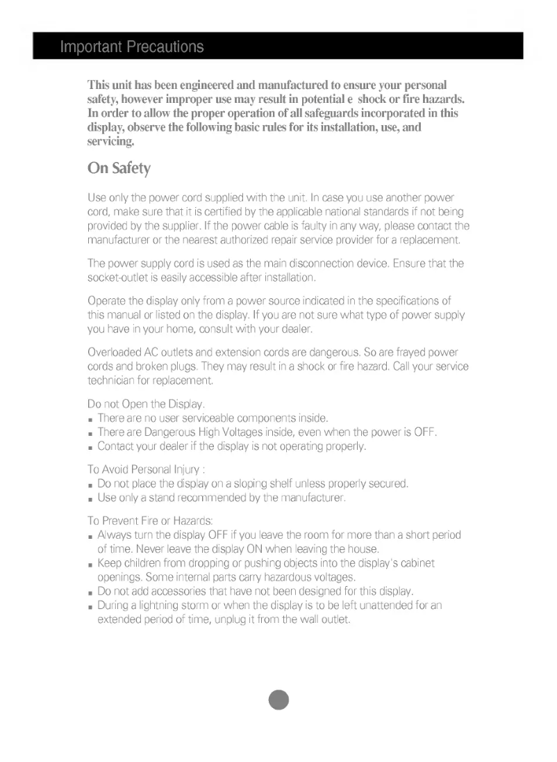 First page image of the manual for L1800P