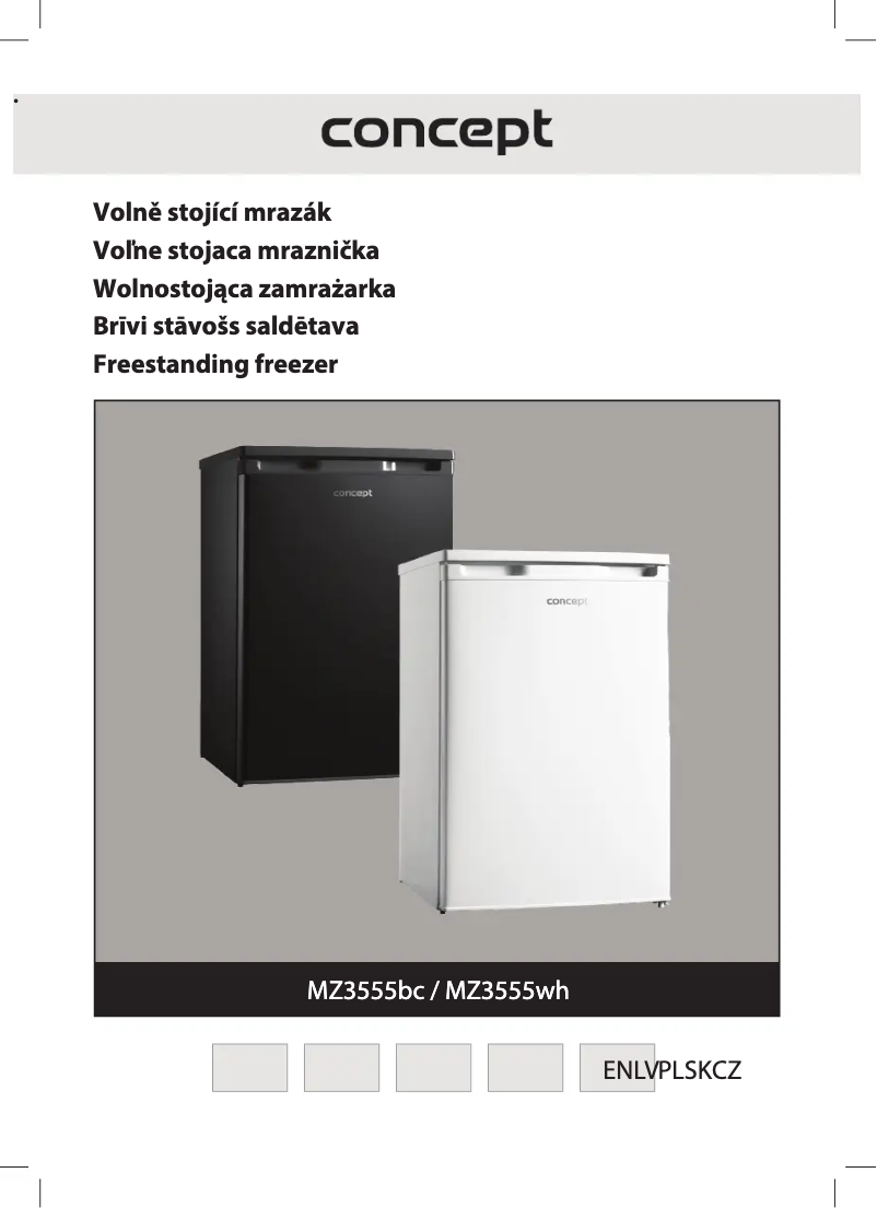 First page image of the manual for MZ3555BC