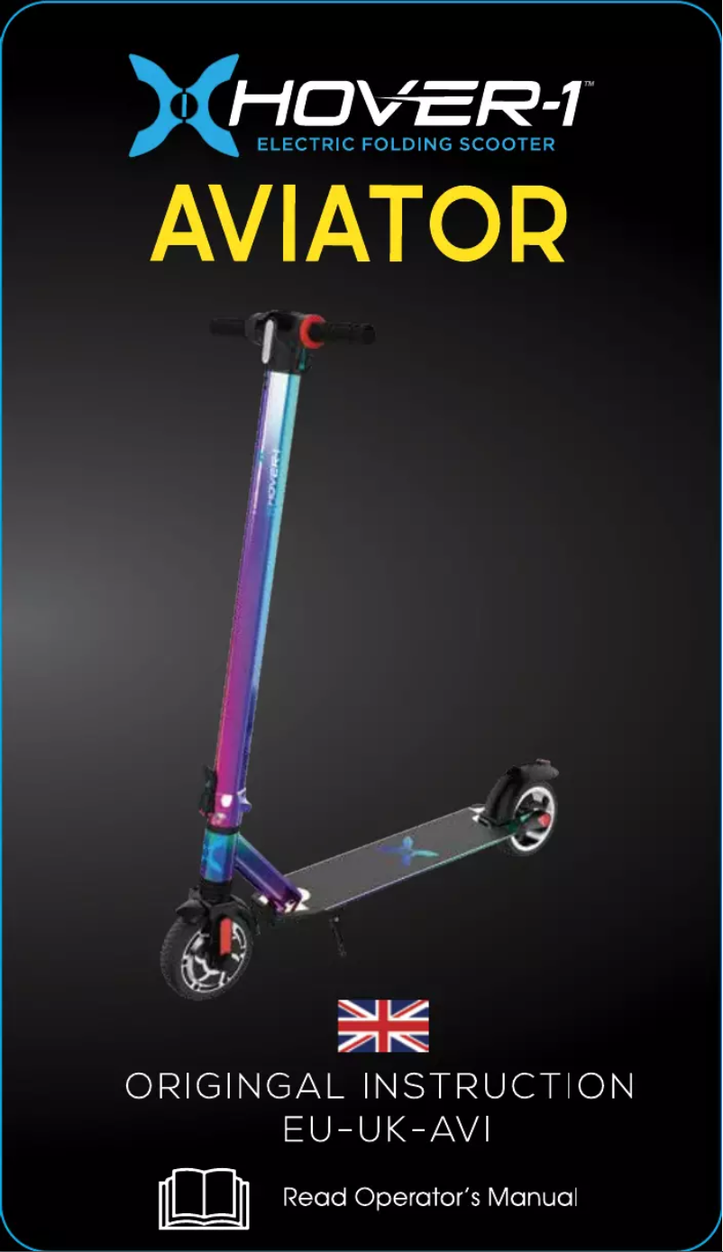 Page 1 of the manual User Manual Hover-1 Aviator