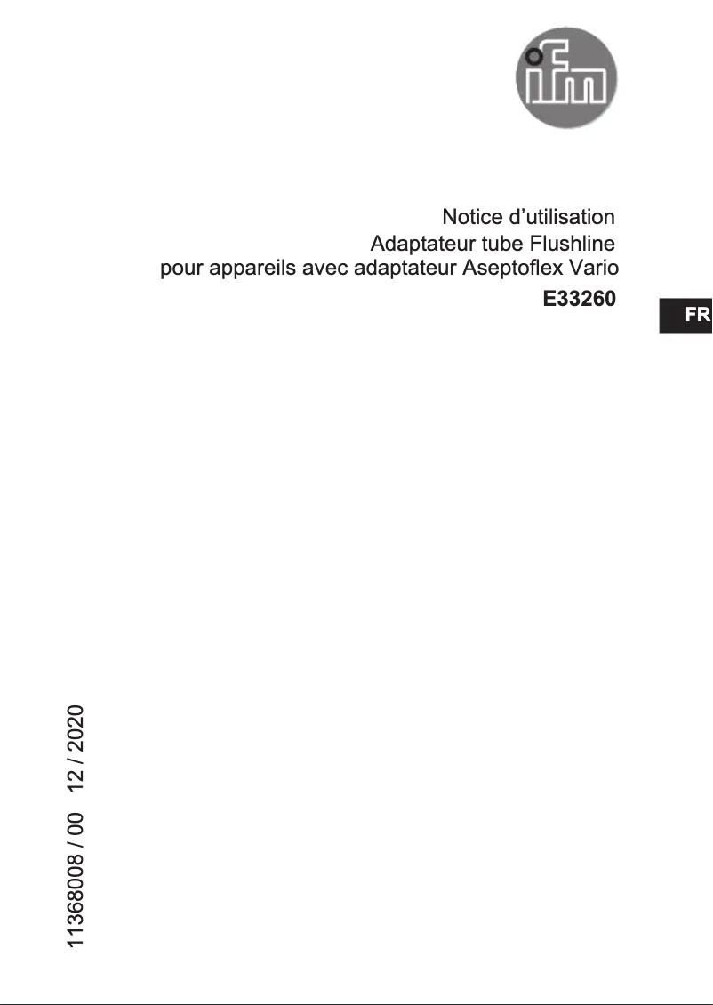 First page image of the manual for E33260