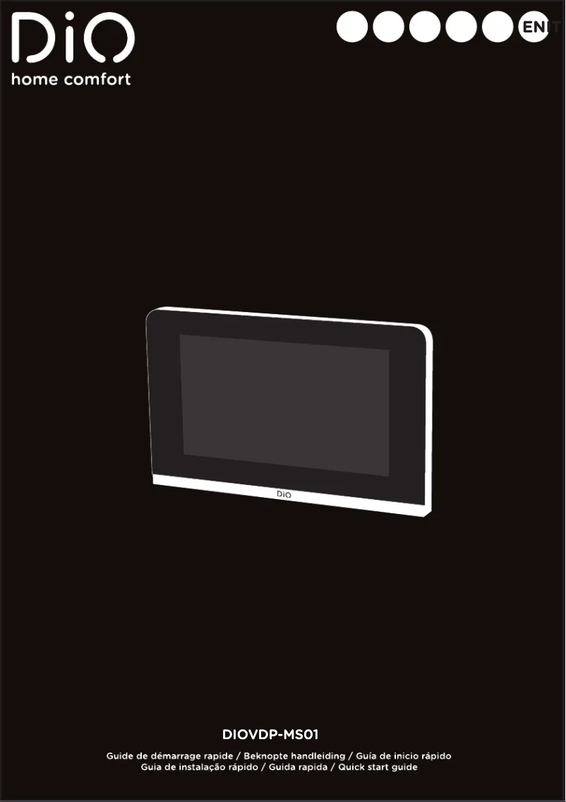 First page image of the manual for DiOVDP-MS01