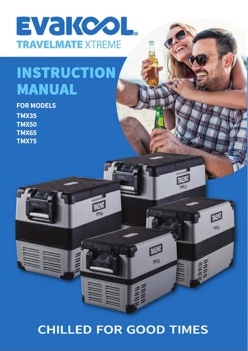 First page image of the manual for TMX55