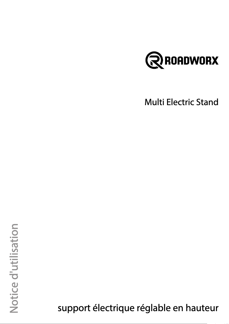 First page image of the manual for Multi Electric Stand