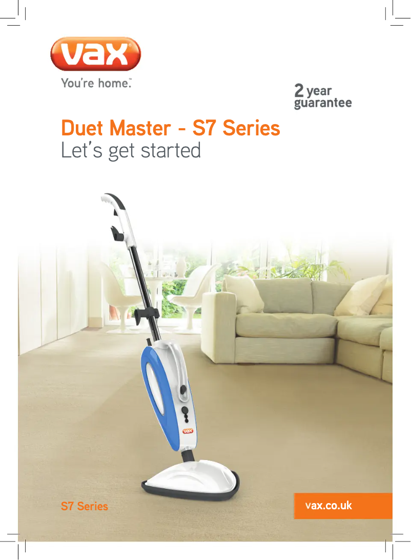 First page image of the manual for Duet Master S7