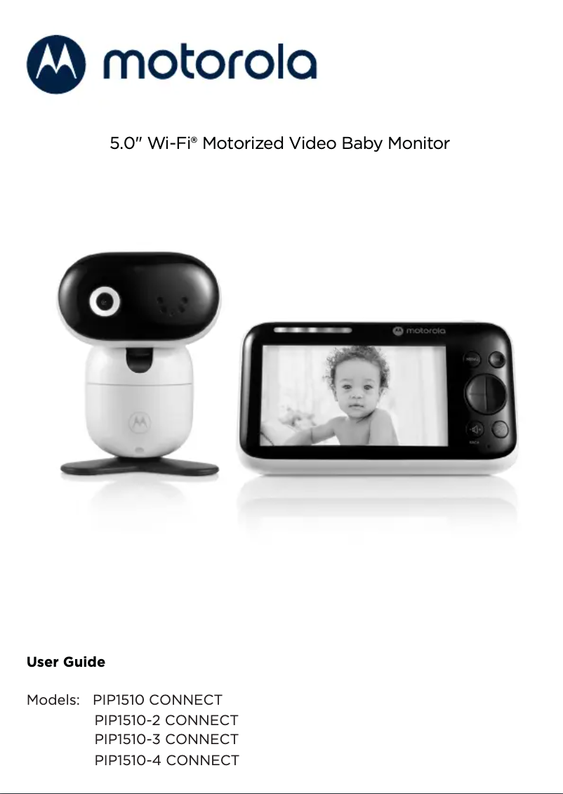 First page image of the manual for PIP1510 CONNECT