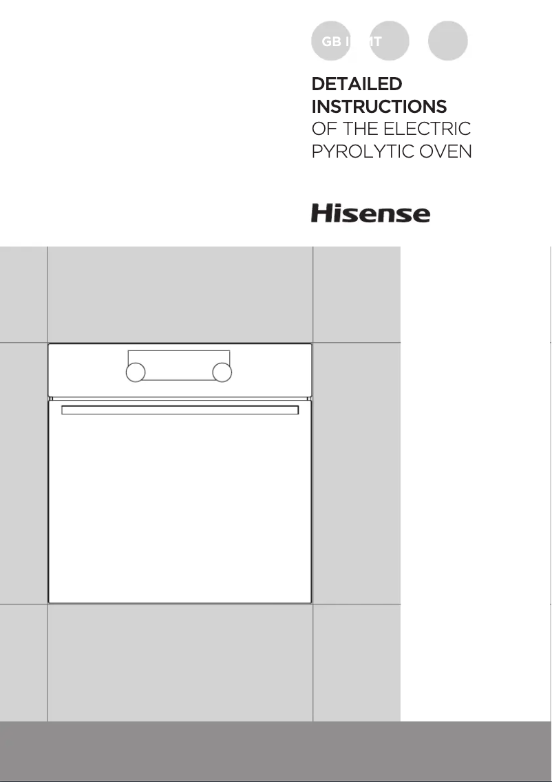 First page image of the manual for BI5221PXUK