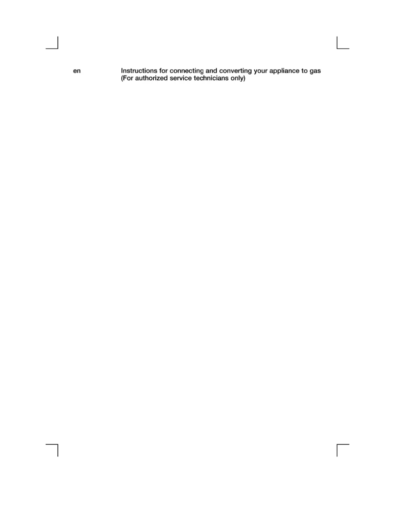 Page 1 of the manual Installation Guide Siemens HR423210N