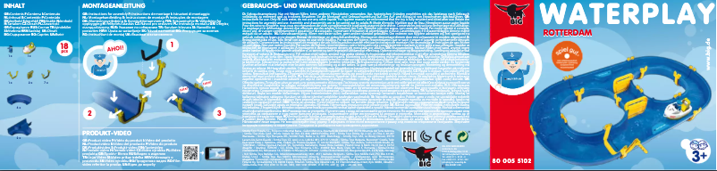 First page image of the manual for Waterplay Rotterdam