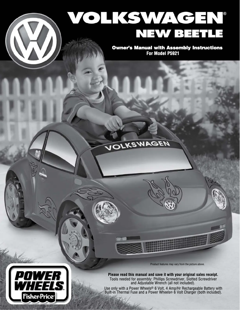 First page image of the manual for Beetle