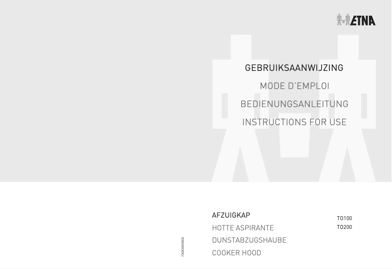 First page image of the manual for TO200