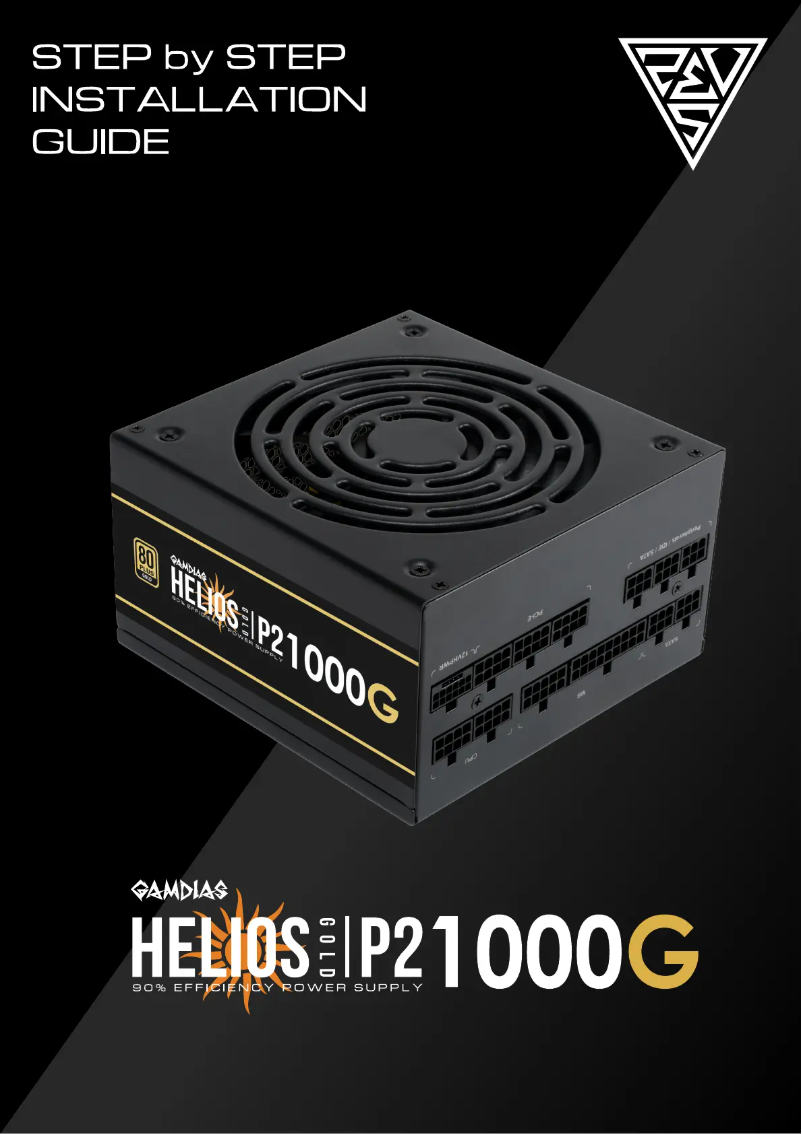 Image de la première page du manuel de l'appareil Helios P2-1000G