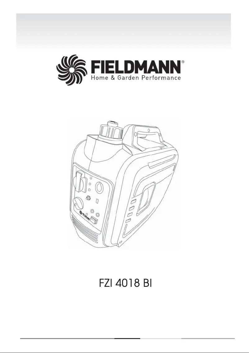 First page image of the manual for FZI 4018-Bi