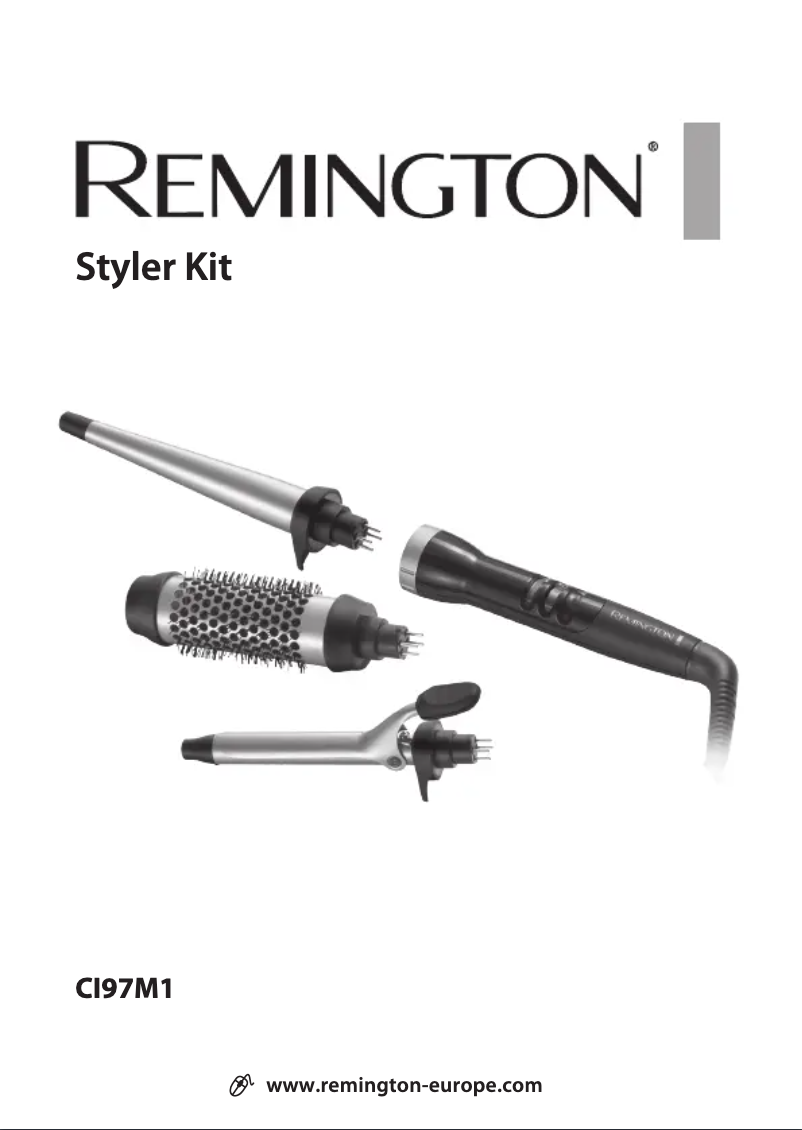 First page image of the manual for Styler Kit CI97M1