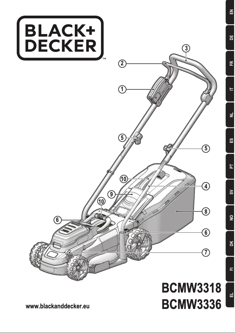 First page image of the manual for BCMW3336