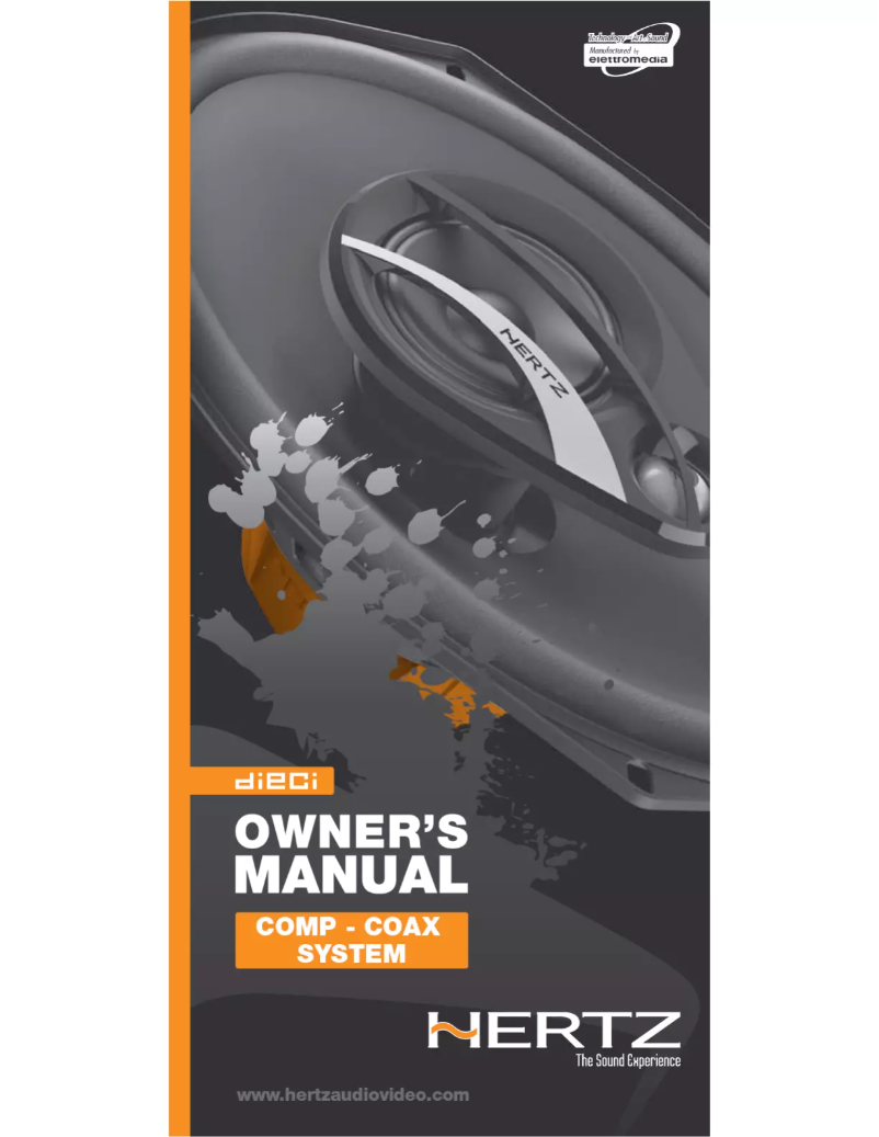 Image de la première page du manuel de l'appareil Dieci DCX 690.3