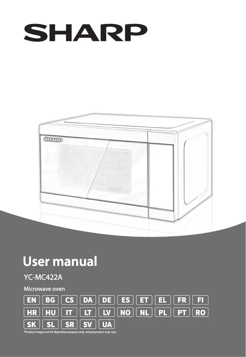 First page image of the manual for YC-MC422A