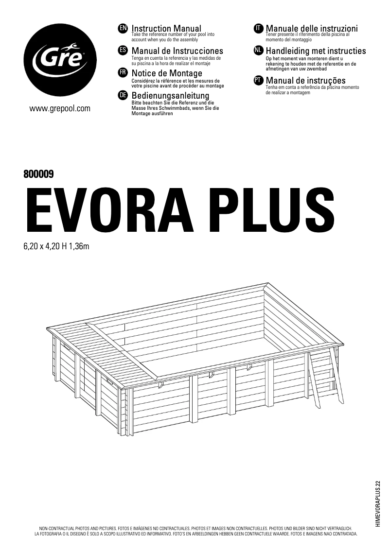 Page 1 of the manual User Manual Gre 800009