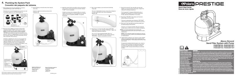 Page 1 of the manual Quick Start Guide Polaris Prestige