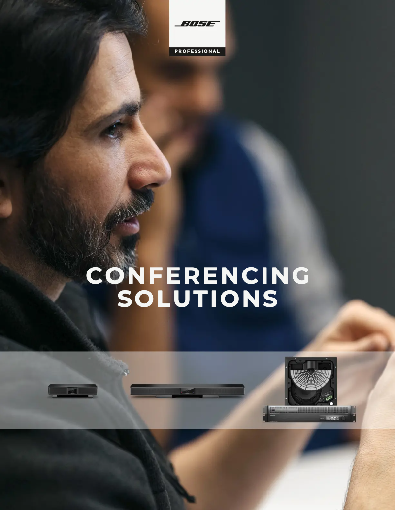 Page 1 de la notice Brochure Bose ControlSpace EX-1280C