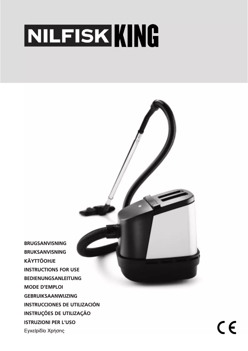 First page image of the manual for King 520