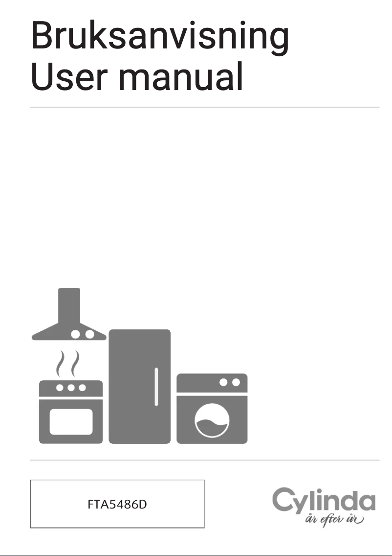 First page image of the manual for FTA 5486 D