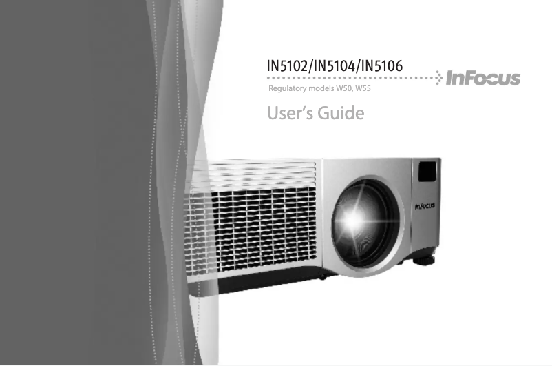 First page image of the manual for IN5104