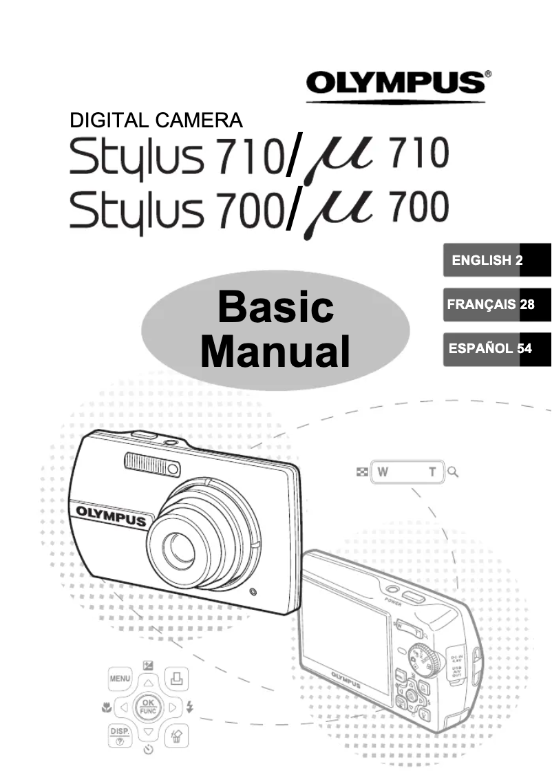 Page 1 of the manual User Manual Olympus µ 700