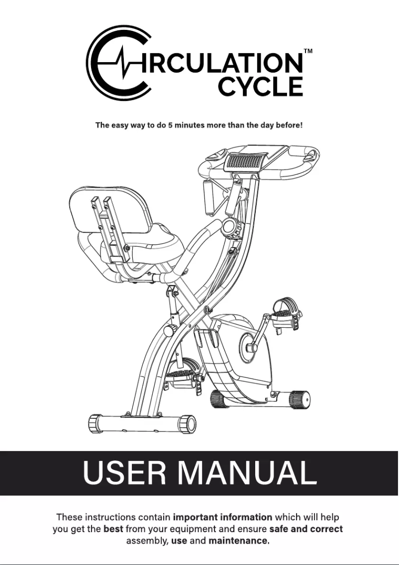 First page image of the manual for Circulation Cycle