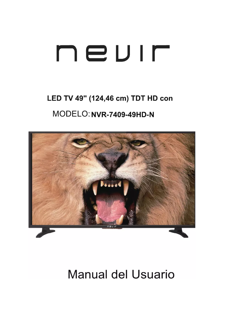 First page image of the manual for NVR-7409-49HD-N