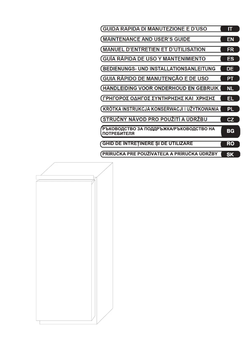 First page image of the manual for HBOD 174/N