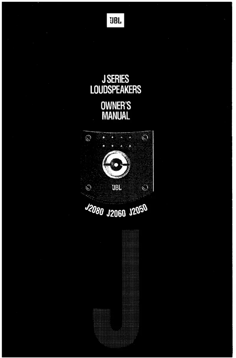 First page image of the manual for J2050