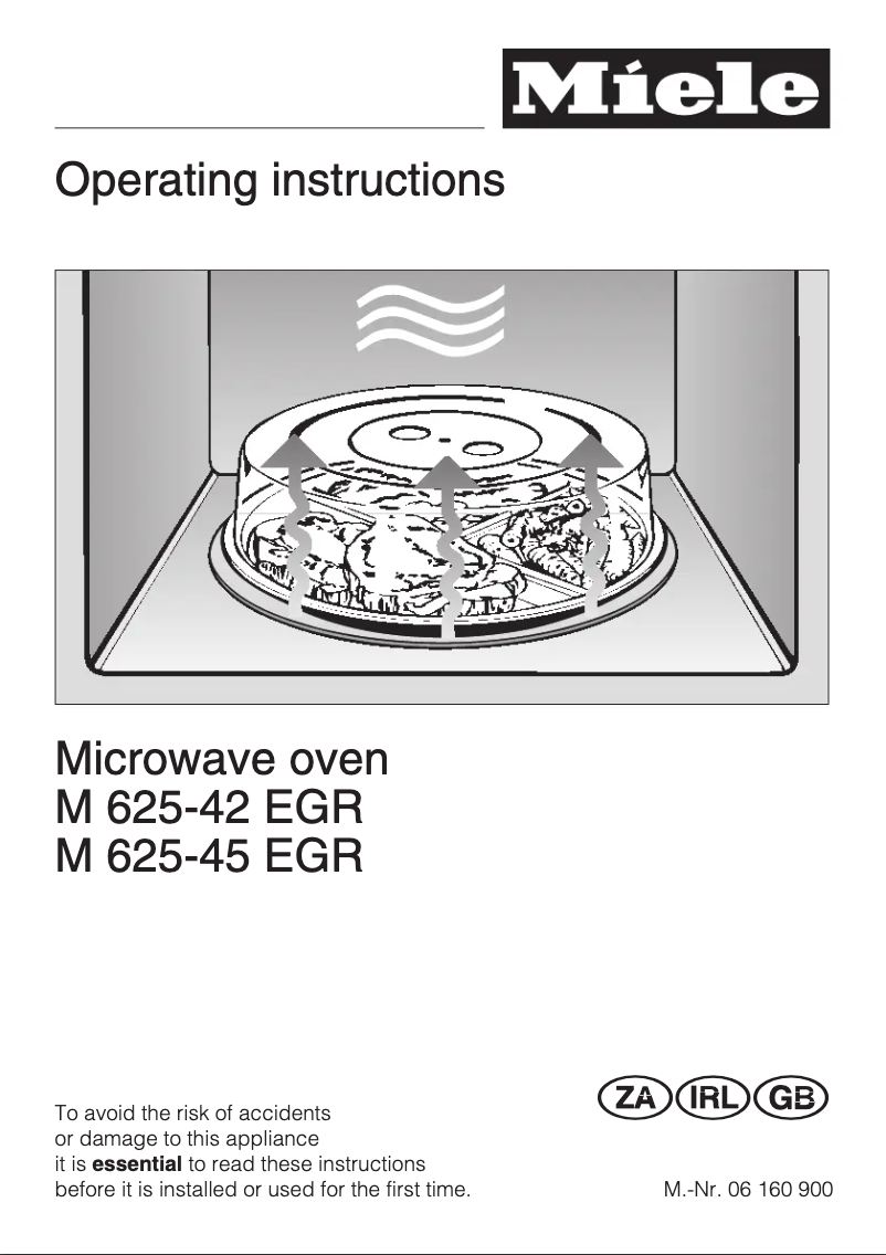 First page image of the manual for M 625-42 EGR