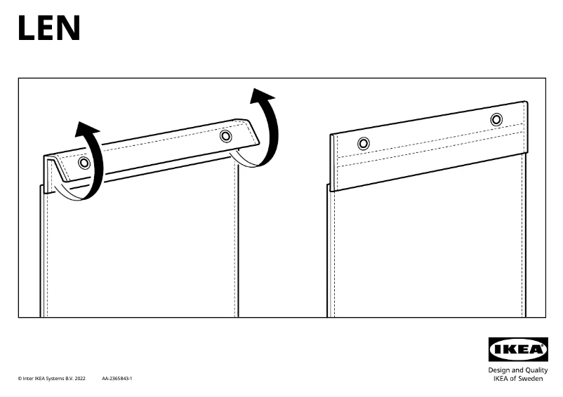 First page image of the manual for LEN 905.432.72