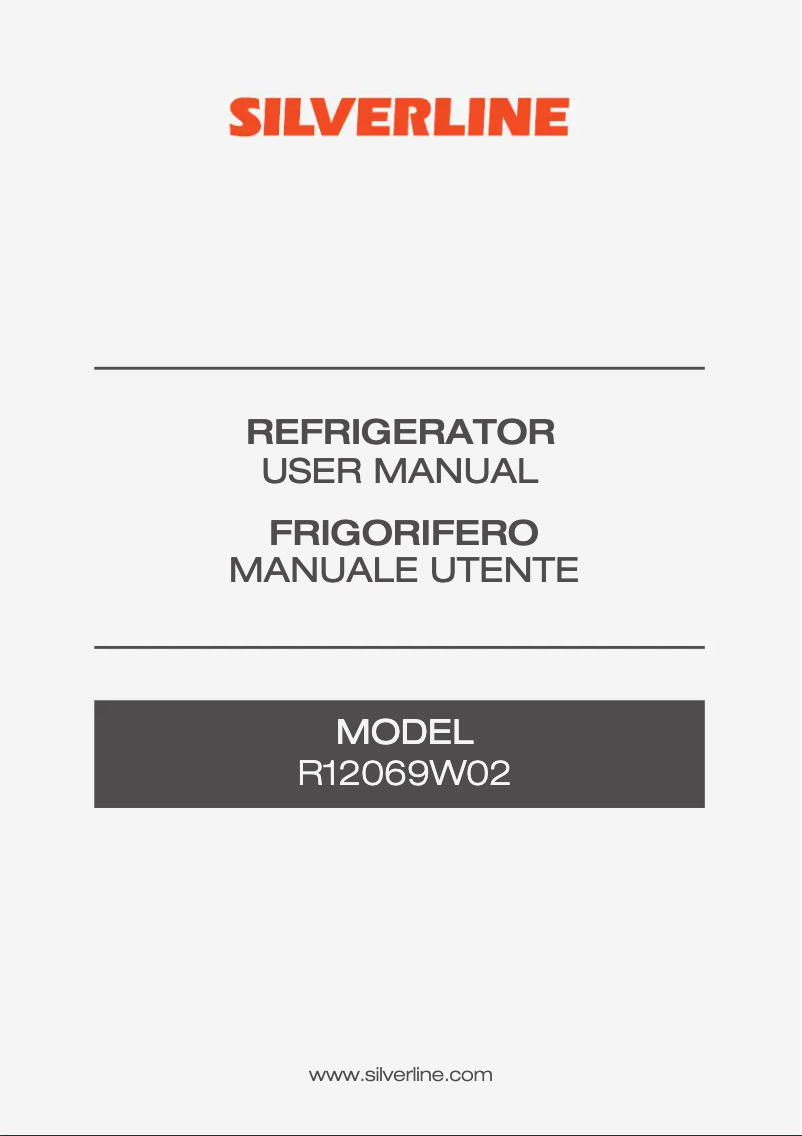 First page image of the manual for R12069W02