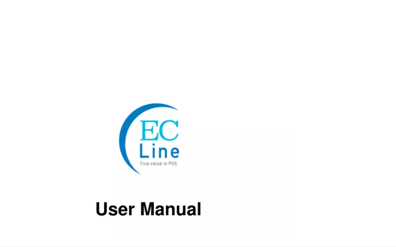 Page 1 of the manual User Manual EC Line EC-VP-1100