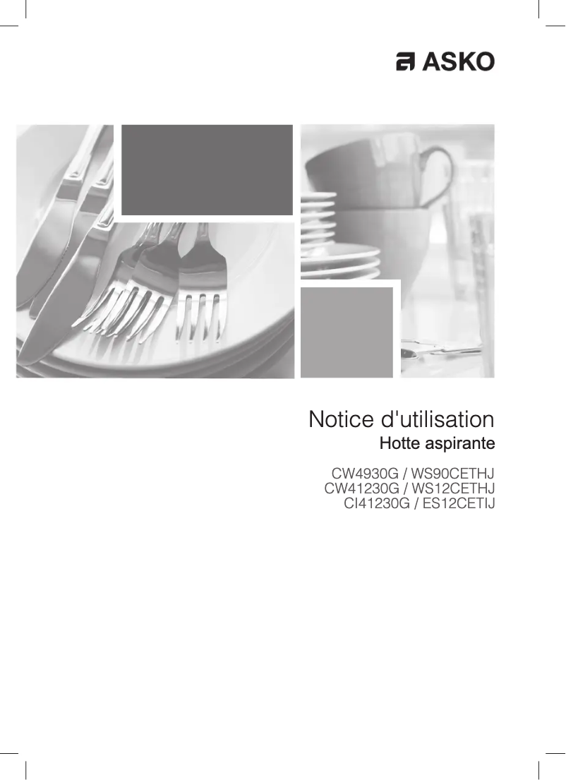 First page image of the manual for CI41230G