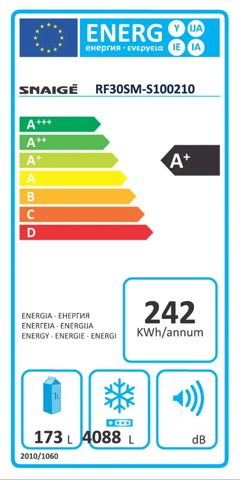 First page image of the manual for Ice Logic RF30SM-S0002G0