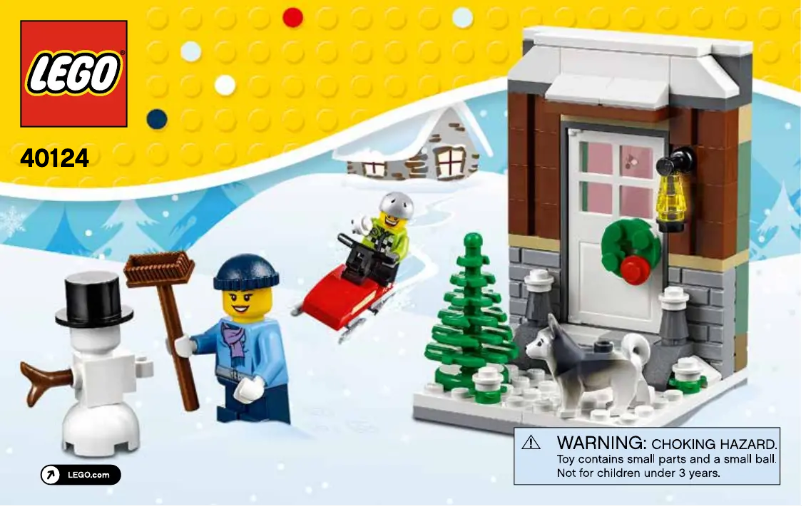 Page 1 of the manual User Manual Lego Seasonal 40124