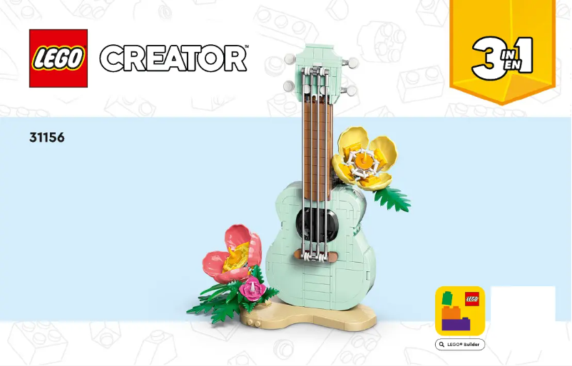 First page image of the manual for Creator 31156