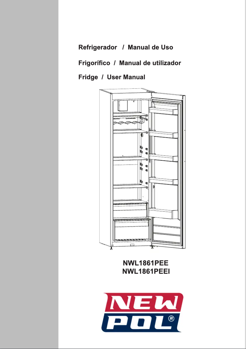 Page 1 of the manual User Manual New Pol NWL1861PEEI