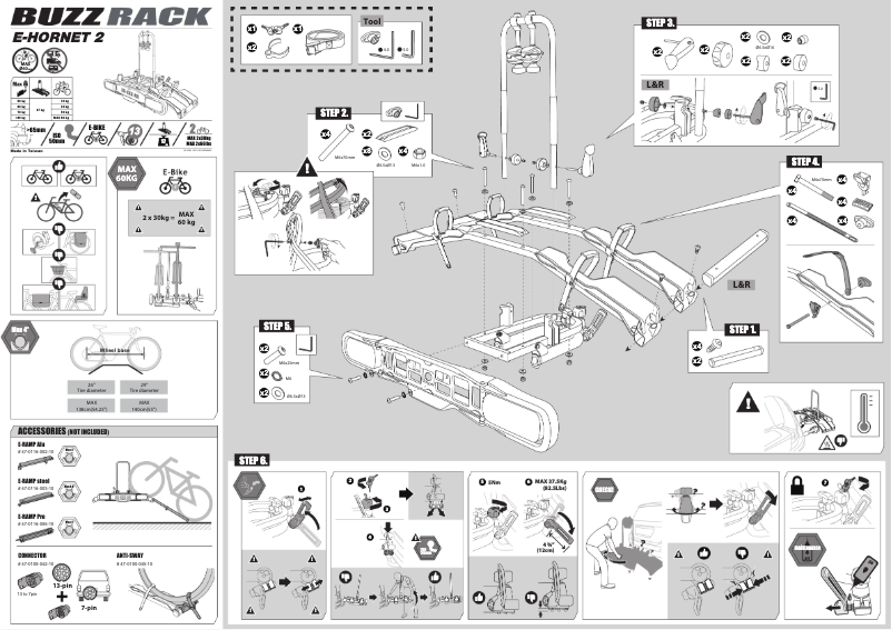 Page 1 of the manual User Manual Buzz Rack E-Hornet 2