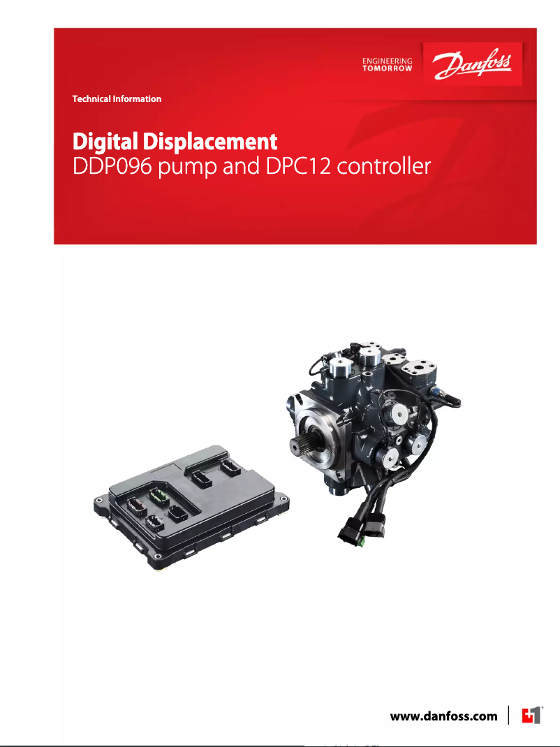 First page image of the manual for DDP096