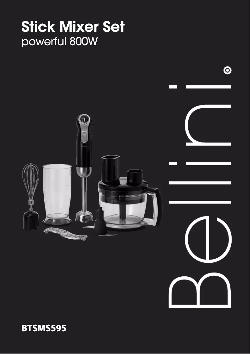 Page 1 of the manual User Manual Bellini BTSMS595