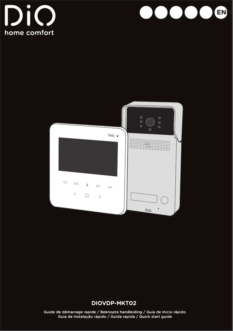 First page image of the manual for DiOVDP-MKT02