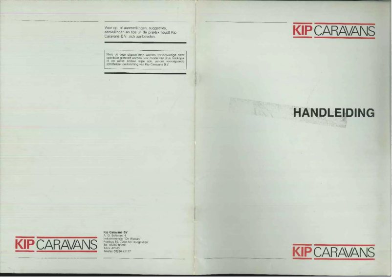 First page image of the manual for 1987