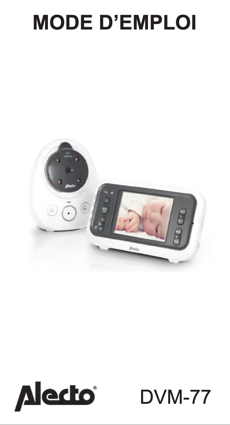 First page image of the manual for DVM-77